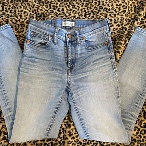 Madewell High Riser Skinny Jeans Size 27